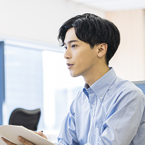 ”仕事をする人物”